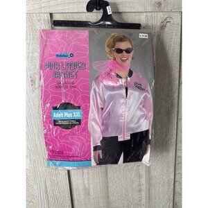 Fabulous 50s Pink Ladies Adult Womens Plus XXL 18-20 Costume Jacket Cosplay